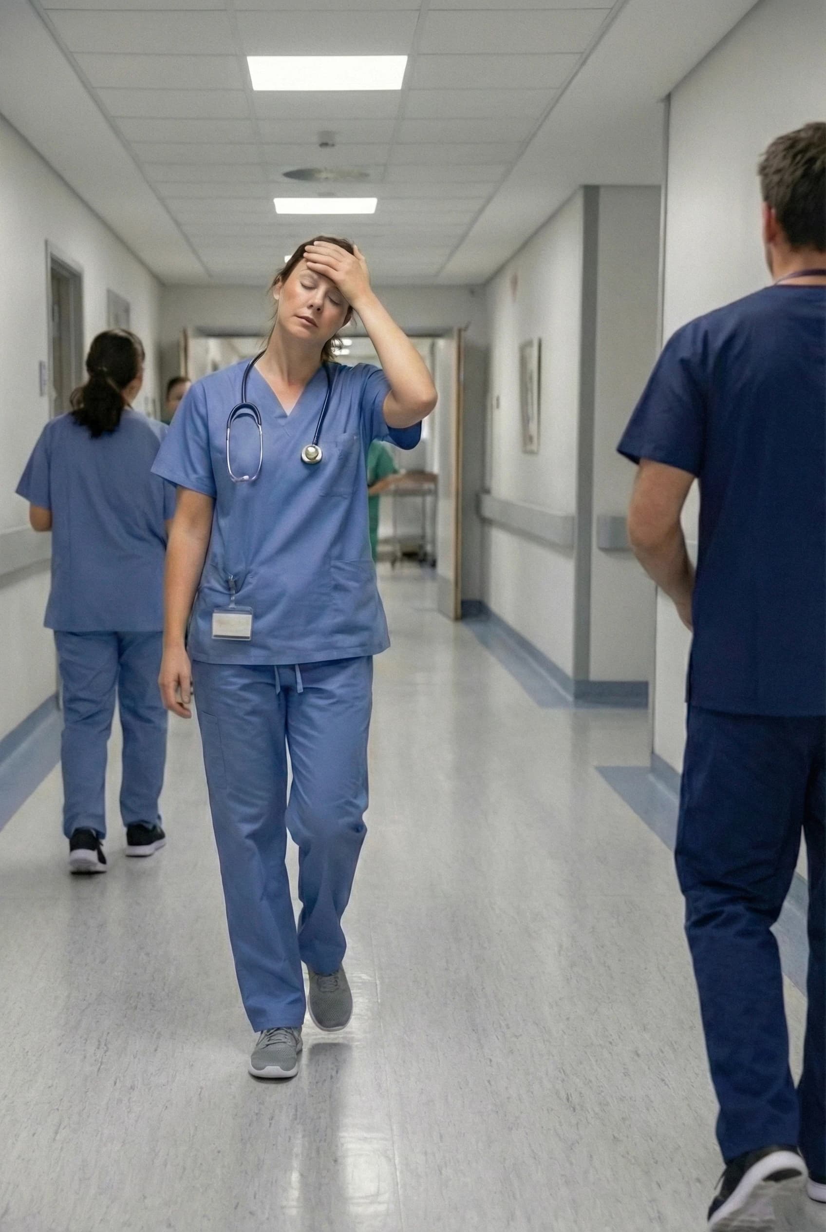 Pflegekraft im Krankenhaus